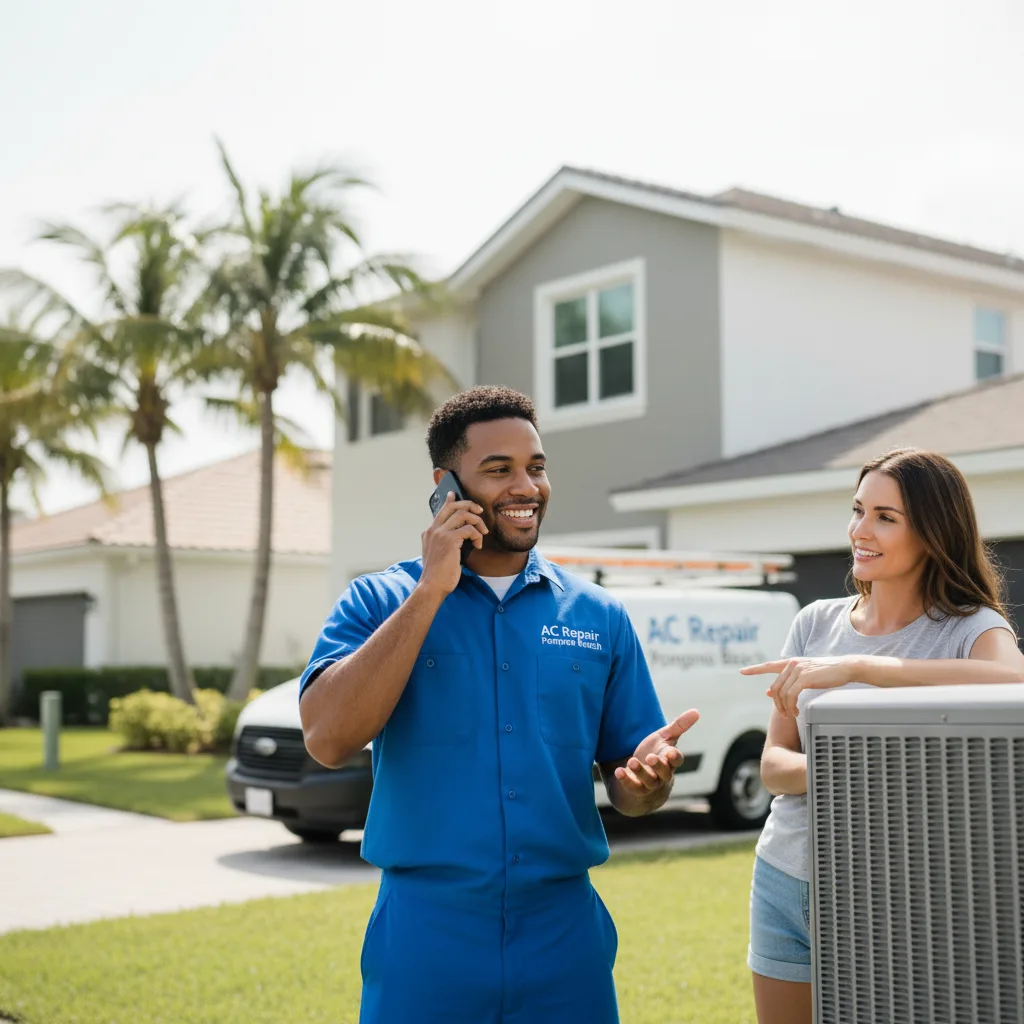 AC Repair Pompano Beach customer support in Keller